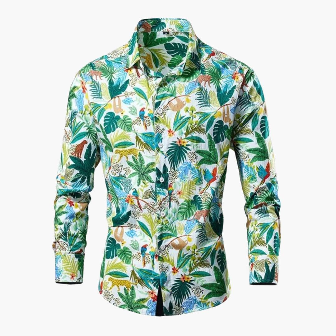 Zorvianyx | Men’s Printed Shirt designed for expressive attitude