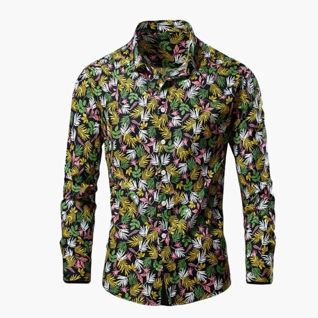 Zorvianyx | Men’s Printed Shirt designed for expressive attitude