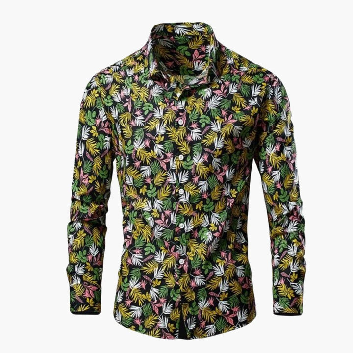 Zorvianyx | Men’s Printed Shirt designed for expressive attitude