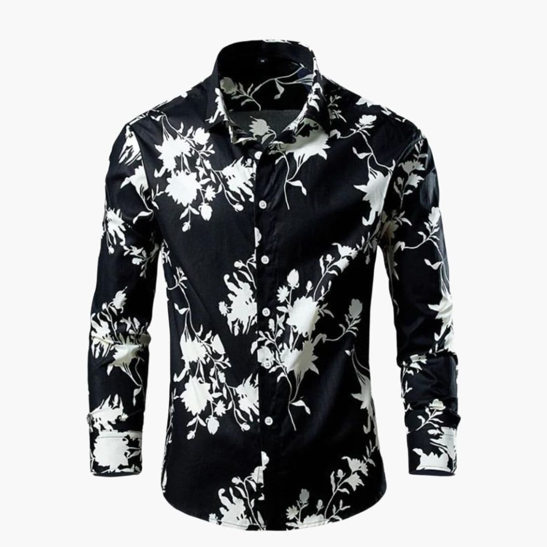 Zorvianyx | Men’s Printed Shirt designed for expressive attitude