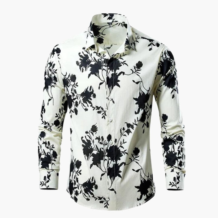 Zorvianyx | Men’s Printed Shirt designed for expressive attitude