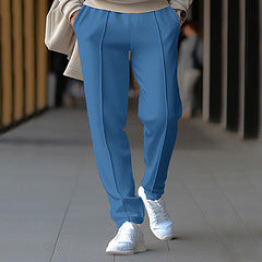 Cavero | Men’s Slim Trousers in a close-cut tailored look