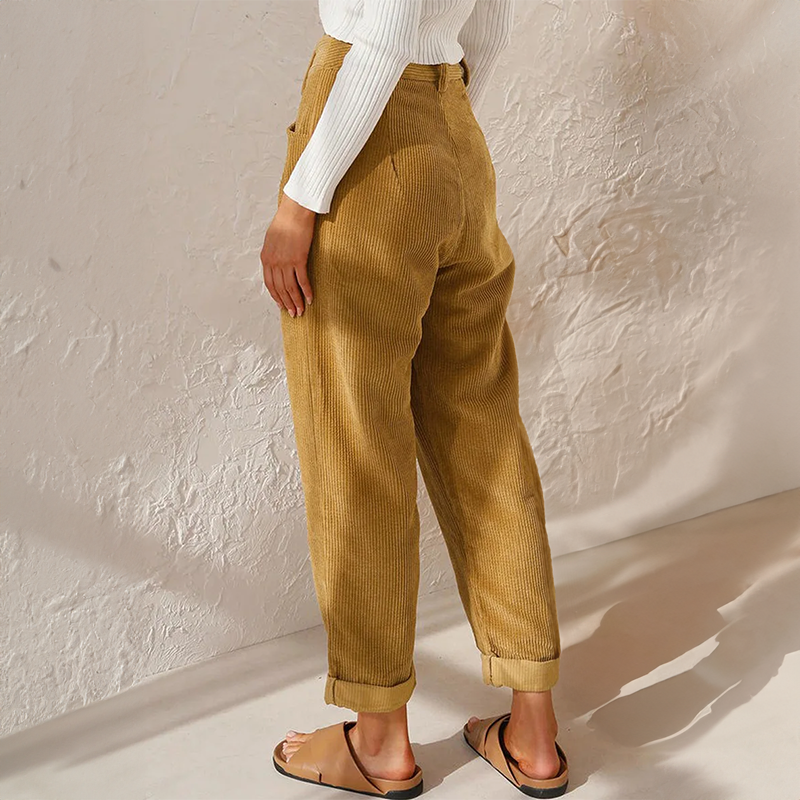 Virella | Women’s High-Waist Trousers with Relaxed Fit