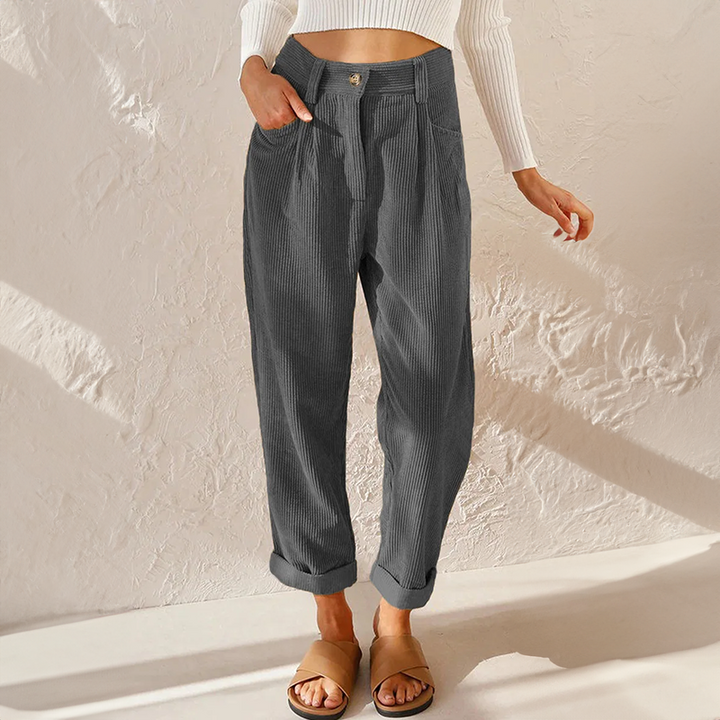 Virella | Women’s High-Waist Trousers with Relaxed Fit