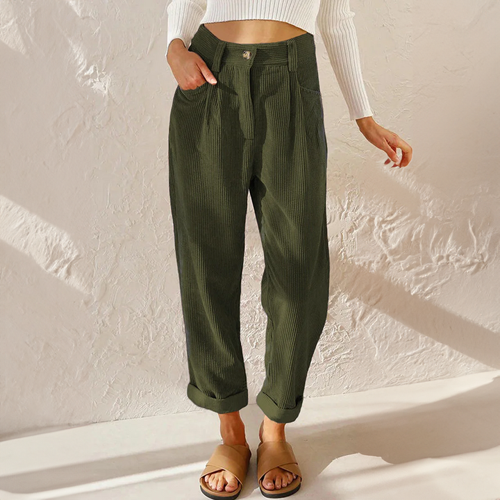 Virella | Women’s High-Waist Trousers with Relaxed Fit