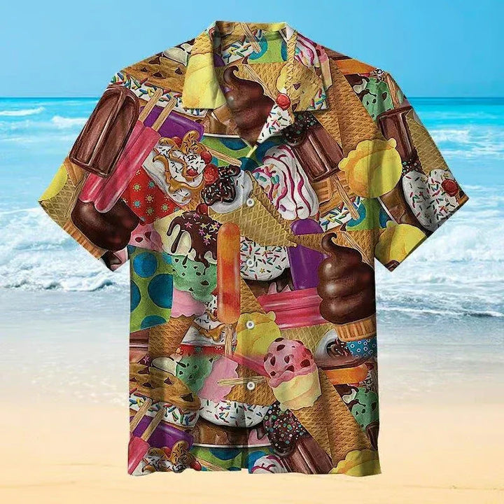 Zyro | Men’s Printed Shirt for Summer Holidays
