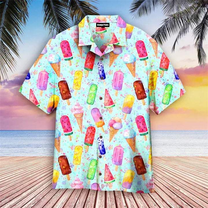 Zyro | Men’s Printed Shirt for Summer Holidays