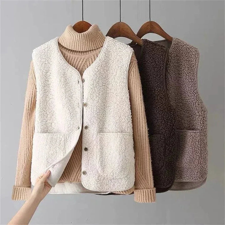 Elvara | Women’s Fleece Gilet with Soft Texture