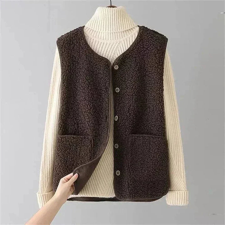Elvara | Women’s Fleece Gilet with Soft Texture