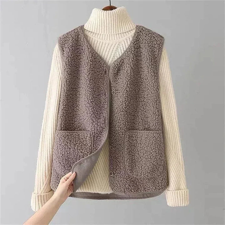 Elvara | Women’s Fleece Gilet with Soft Texture
