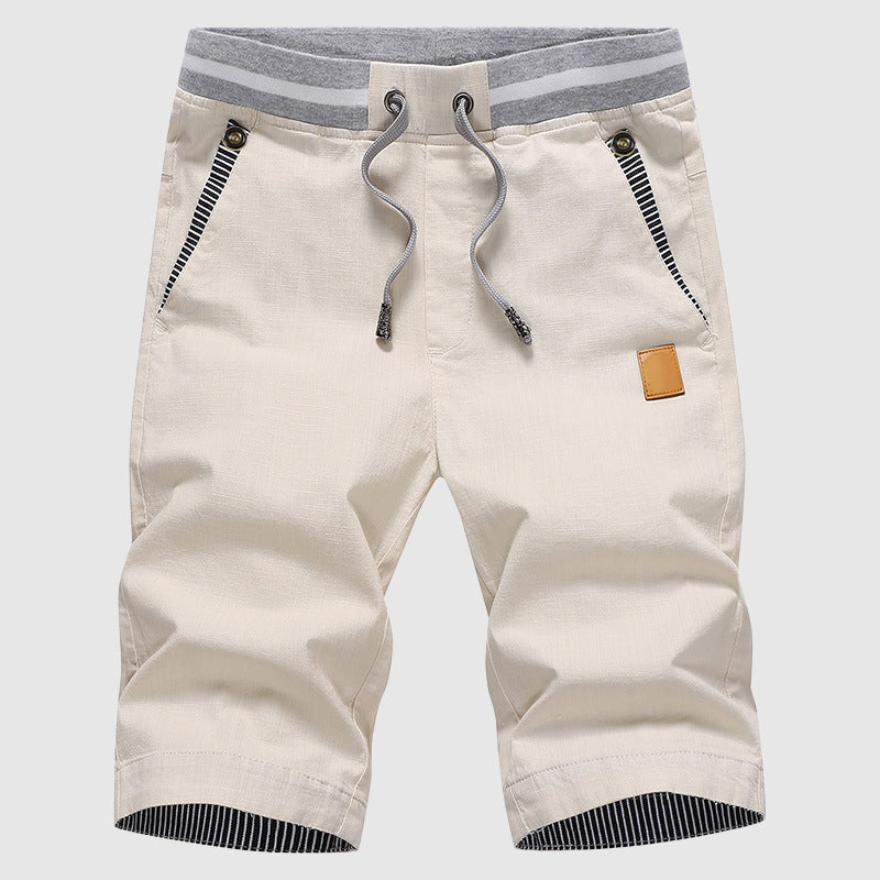 Asher | Men’s Shorts featuring Zipped Pocket Accent