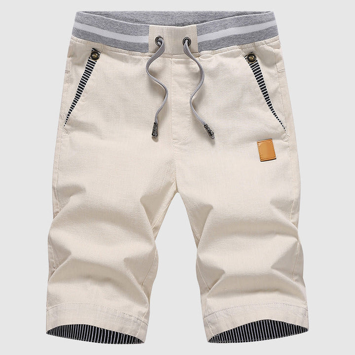 Asher | Men’s Shorts featuring Zipped Pocket Accent