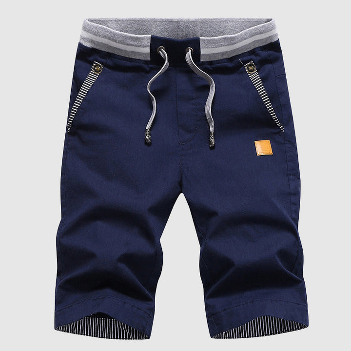 Asher | Men’s Shorts featuring Zipped Pocket Accent