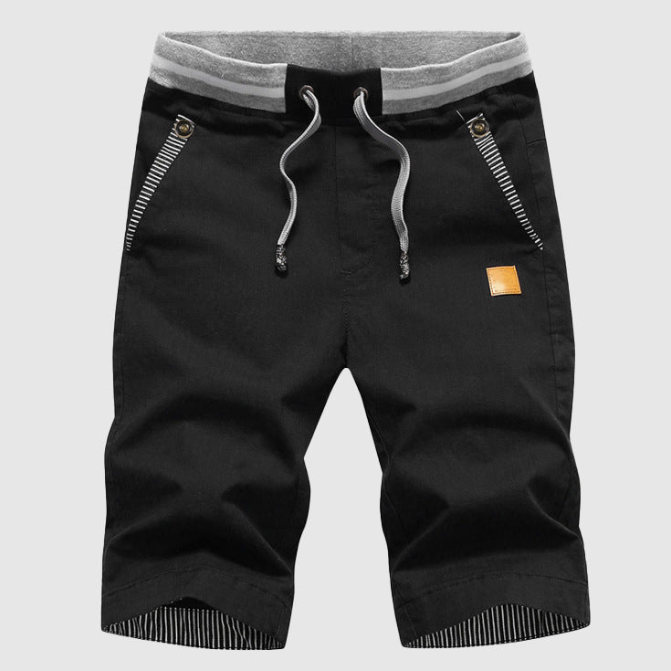 Asher | Men’s Shorts featuring Zipped Pocket Accent