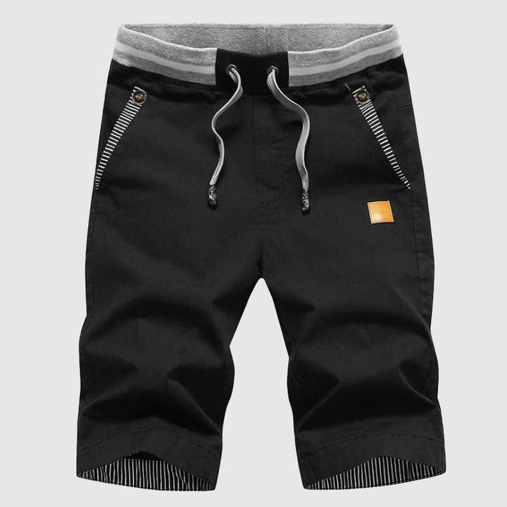 Asher | Men’s Shorts featuring Zipped Pocket Accent