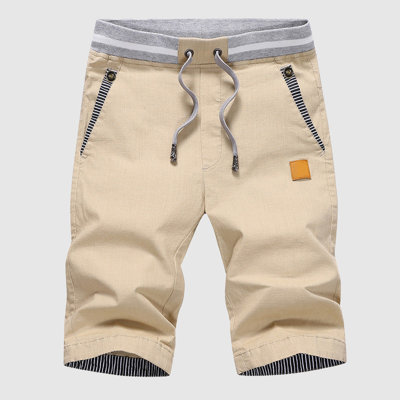 Asher | Men’s Shorts featuring Zipped Pocket Accent