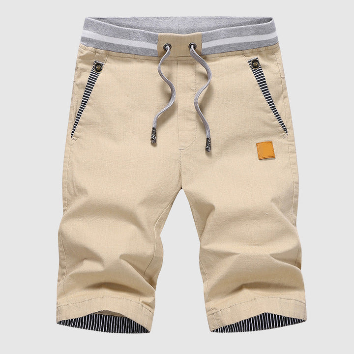 Asher | Men’s Shorts featuring Zipped Pocket Accent