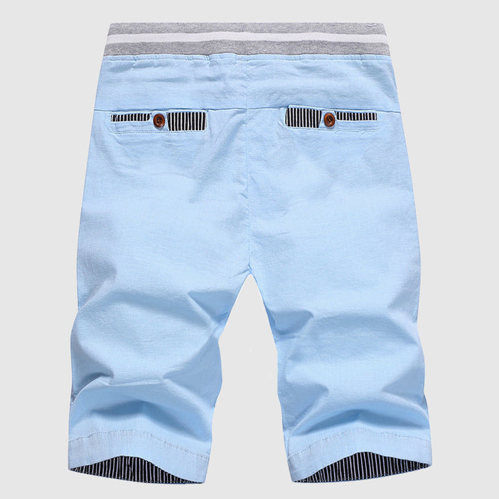 Asher | Men’s Shorts featuring Zipped Pocket Accent
