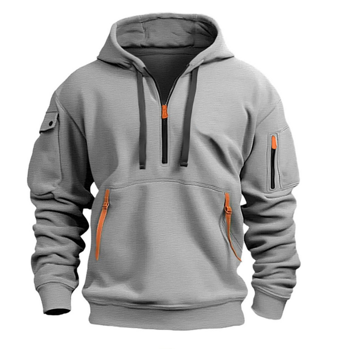 Rylan | Men’s Casual Hoodie featuring Zipped Utility Pockets