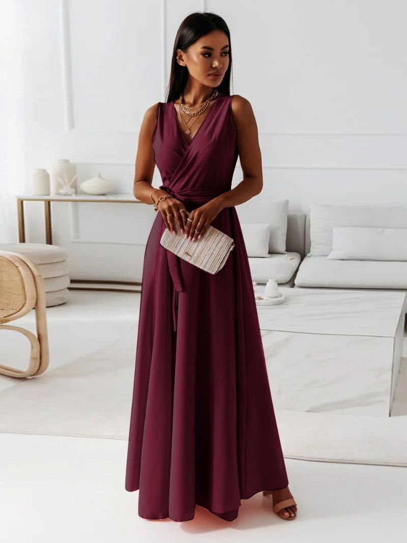Amelia | Women’s Maxi Dress with Wrap Design and Flowy Fit