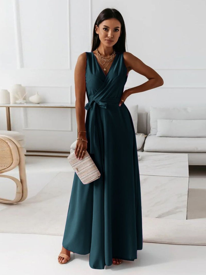 Amelia | Women’s Maxi Dress with Wrap Design and Flowy Fit