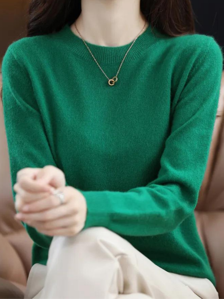 Serena | Women’s Crew Neck Sweater with Soft Feel