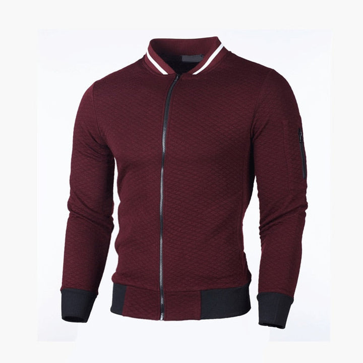 Zenvor | Men’s Zip Jacket with a streamlined silhouette