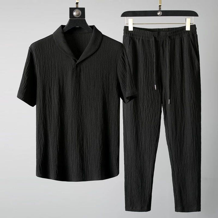 Arvello | Men’s Two-Piece Set with a relaxed holiday feel