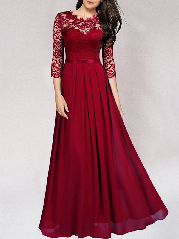 Isolde | Women’s Evening Gown featuring pleated skirt