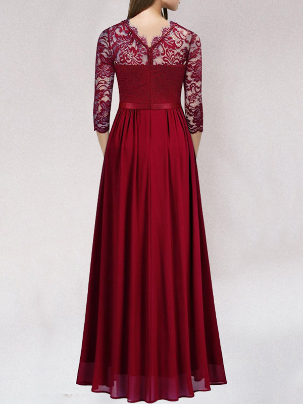 Isolde | Women’s Evening Gown featuring pleated skirt