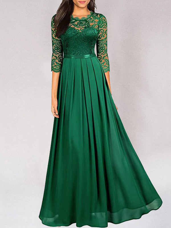 Isolde | Women’s Evening Gown featuring pleated skirt