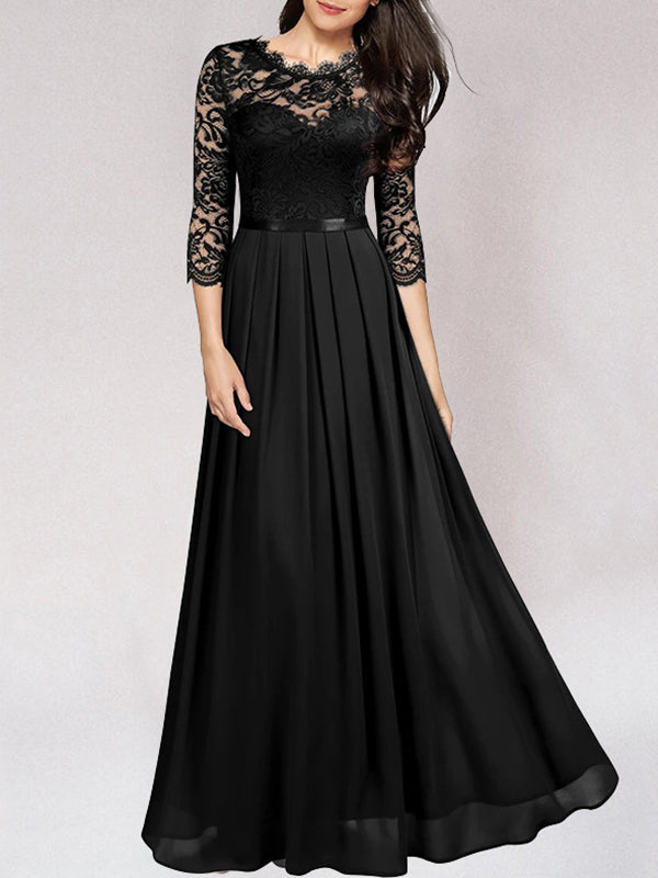 Isolde | Women’s Evening Gown featuring pleated skirt