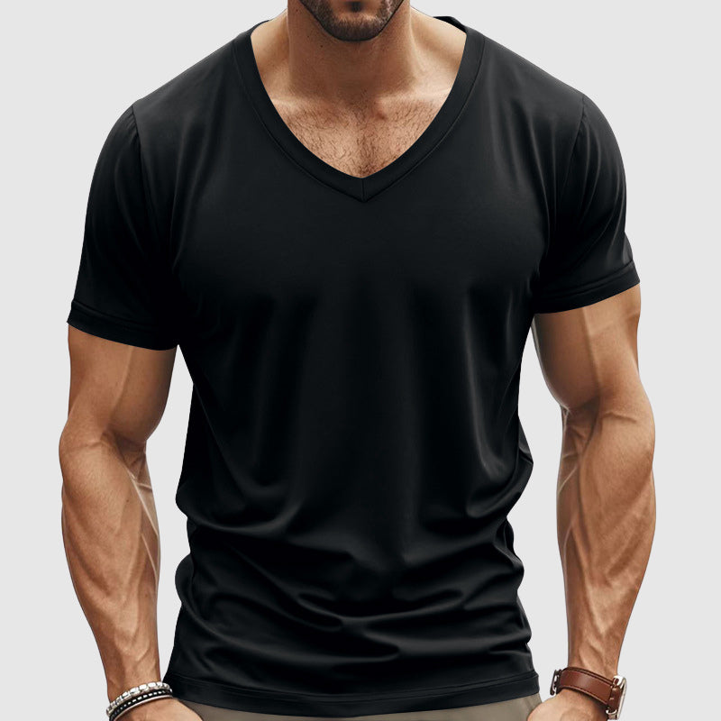 Yves | Men’s V-Neck T-Shirt in a Tailored Silhouette