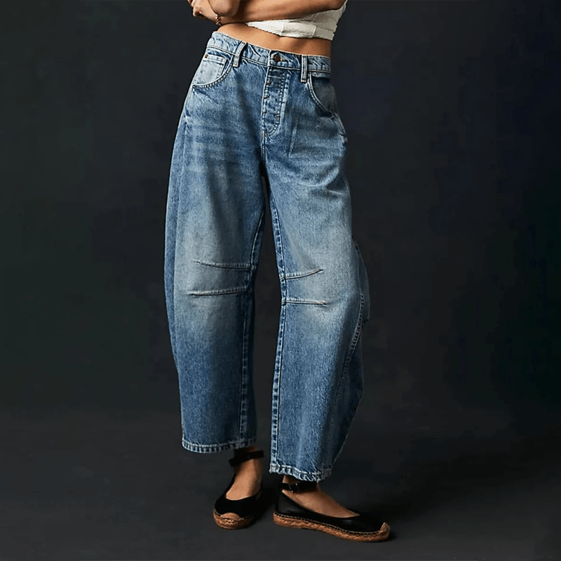 Kaelis | Women’s Straight Leg Trousers with Casual Fit
