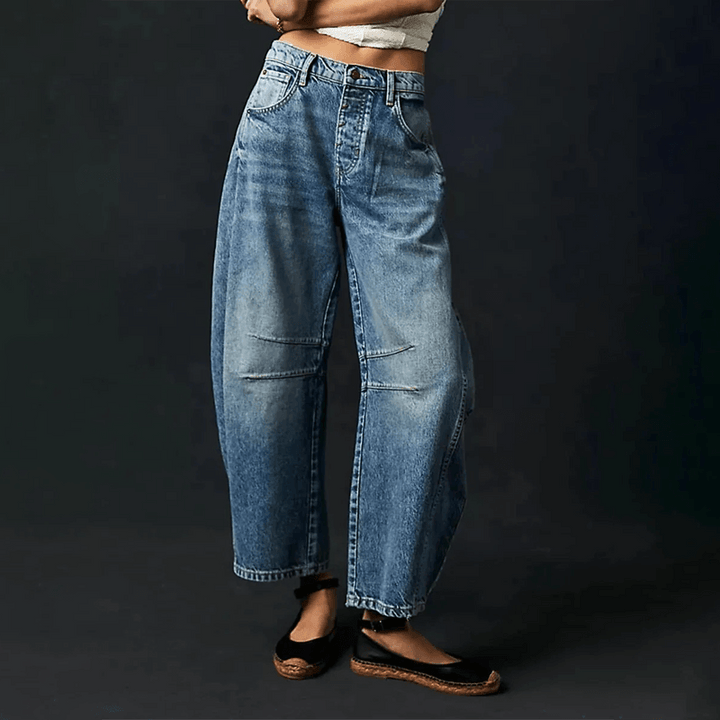 Kaelis | Women’s Straight Leg Trousers with Casual Fit