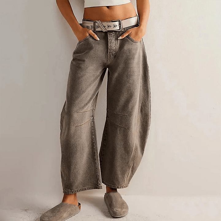 Kaelis | Women’s Straight Leg Trousers with Casual Fit