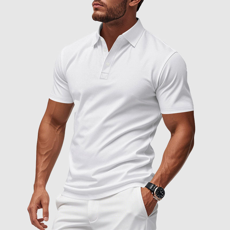 Felix | Men’s Short Sleeve Polo Shirt for Refined Daywear Style