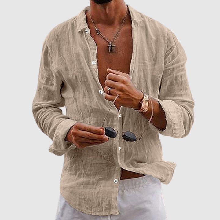 Elliot | Men’s Beach Shirt for Relaxed Trip Ready