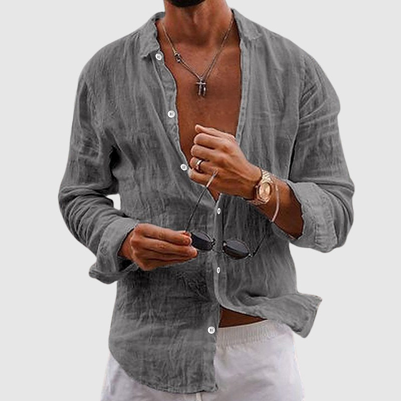 Elliot | Men’s Beach Shirt for Relaxed Trip Ready