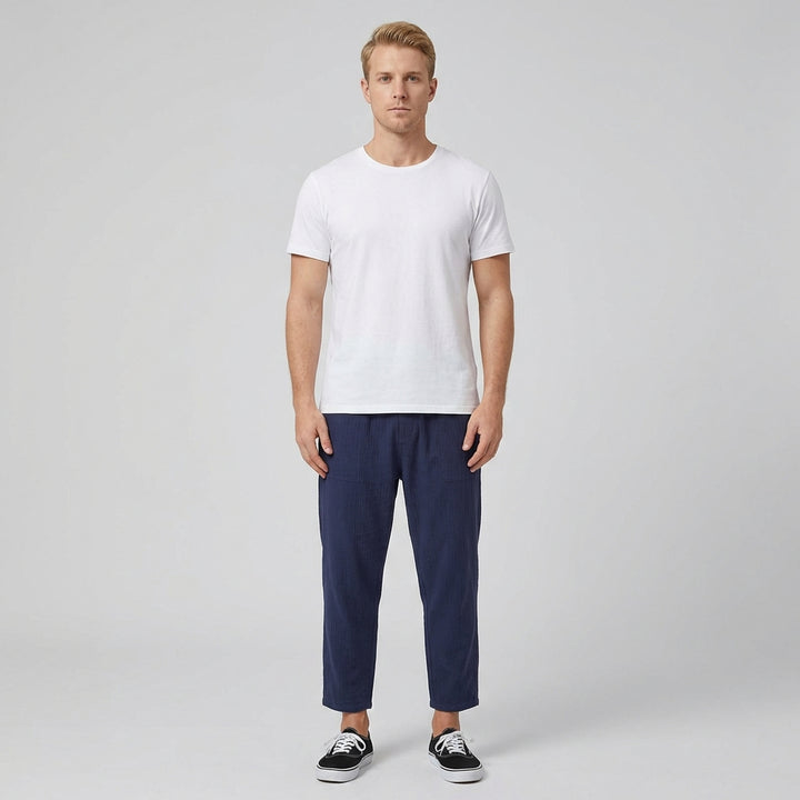 Lucas | Men's Casual Trousers With Straight Fit