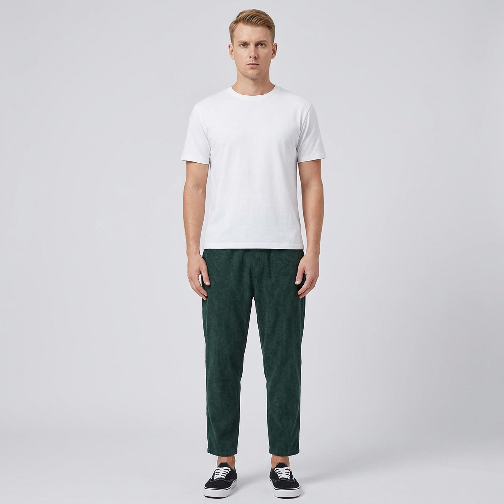 Lucas | Men's Casual Trousers With Straight Fit