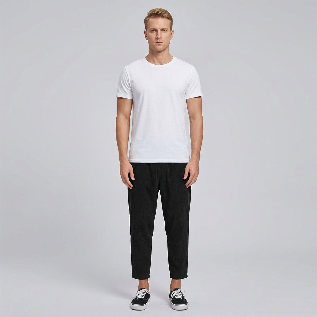 Lucas | Men's Casual Trousers With Straight Fit