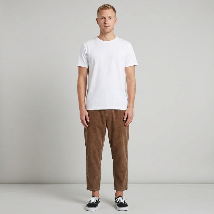 Lucas | Men's Casual Trousers With Straight Fit