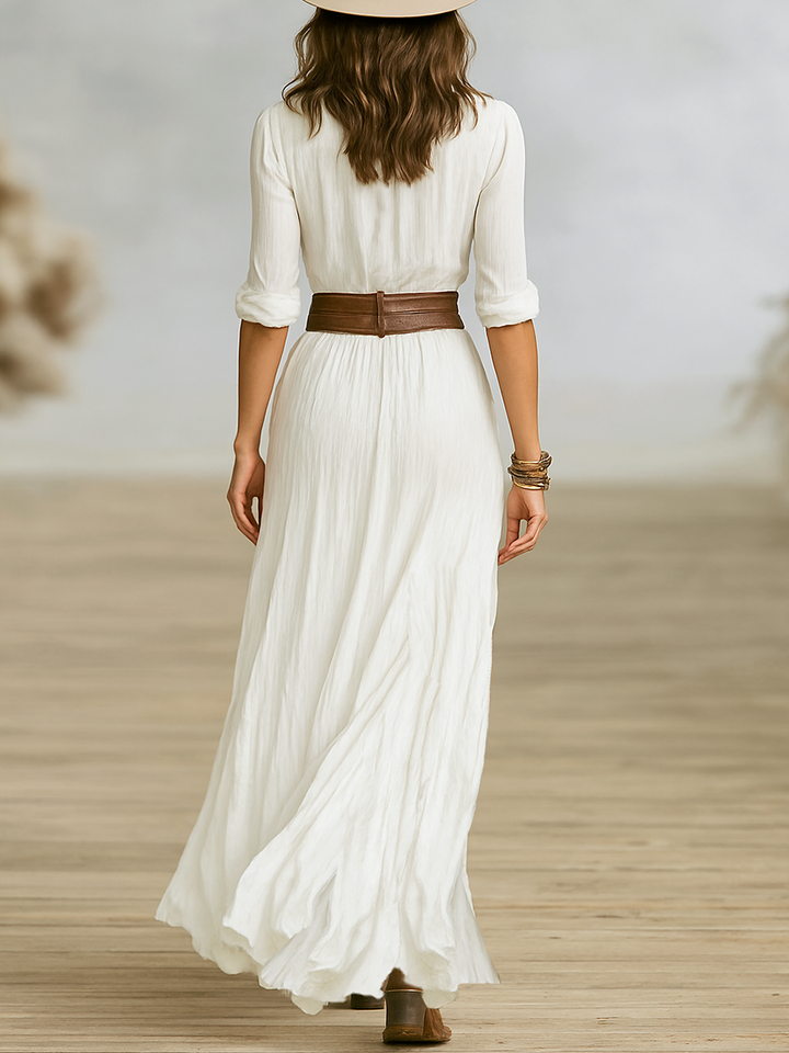 Ulyssa | Women’s Maxi Shirt Dress designed for Statement Summer Wear