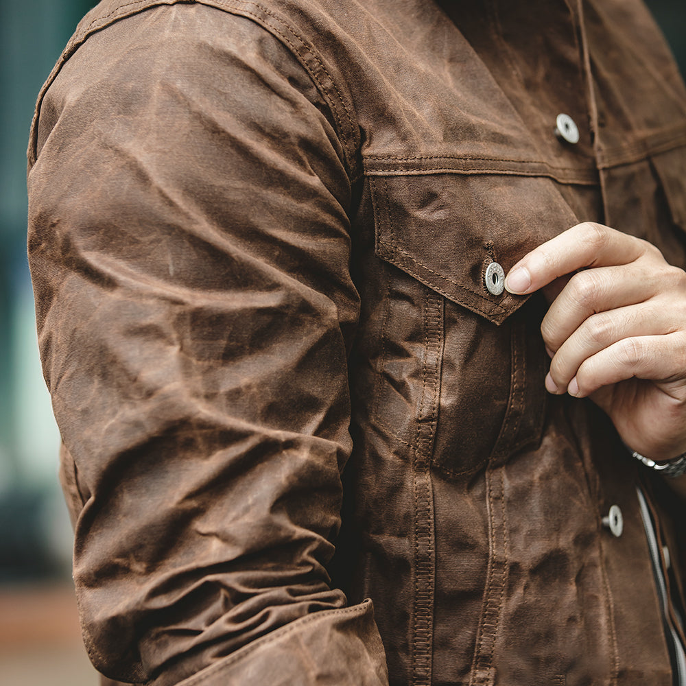 Harlan | Men’s Utility Jacket featuring Button Placket