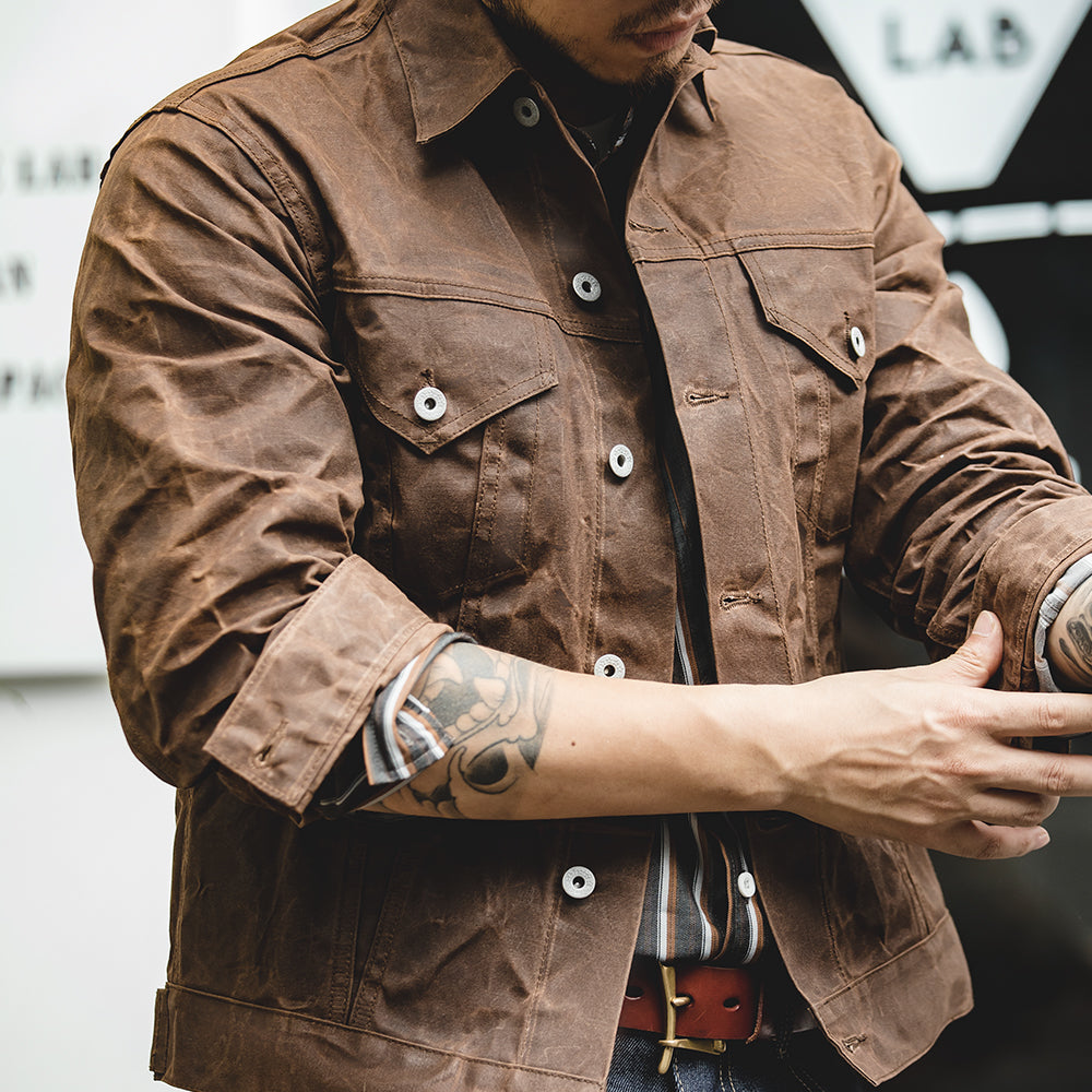 Harlan | Men’s Utility Jacket featuring Button Placket