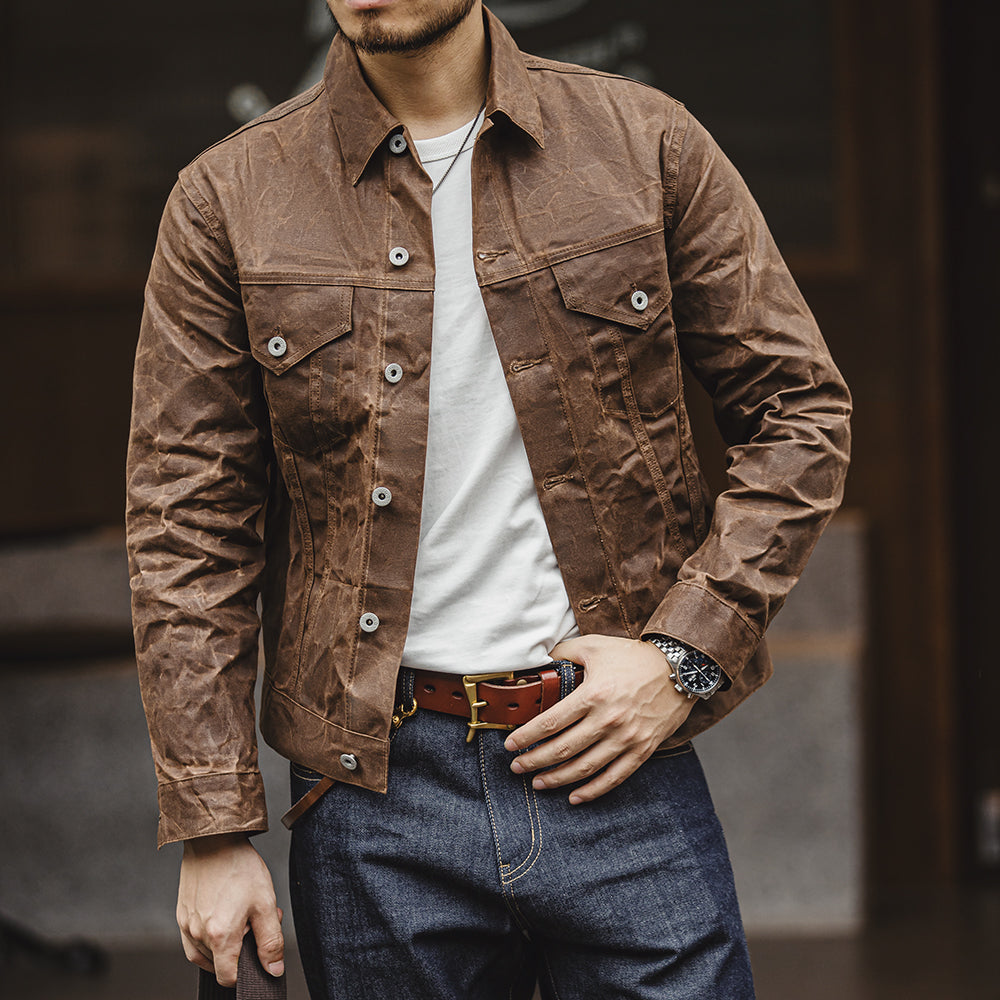 Harlan | Men’s Utility Jacket featuring Button Placket