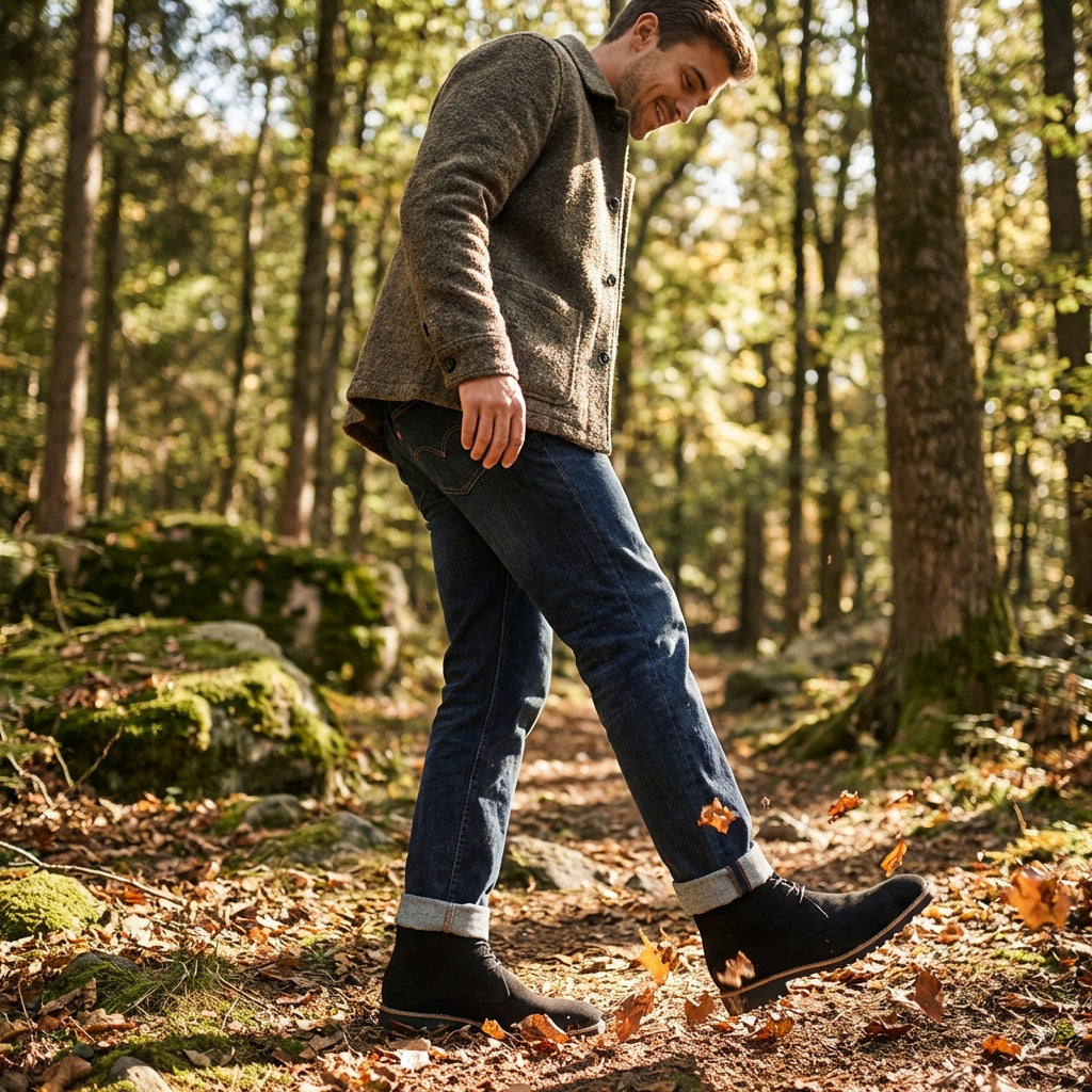 Mason | Men's Chukka Boots With Ankle Height