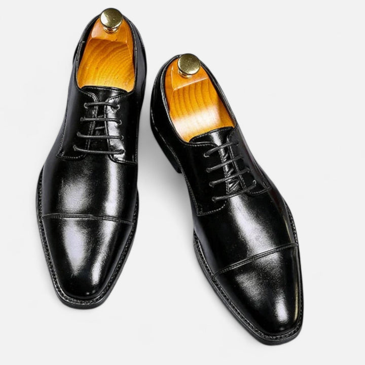 Calden | Men’s Lace-Up Dress Shoes with elevated surface feel