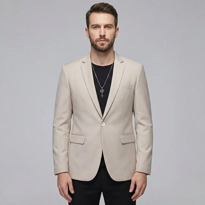 Nathan | Men's Slim Fit Blazer With Notch Lapel